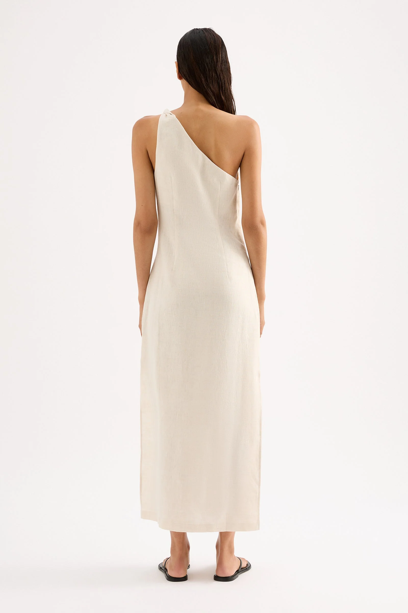 AVERY LINEN MIDI DRESS - Image 4
