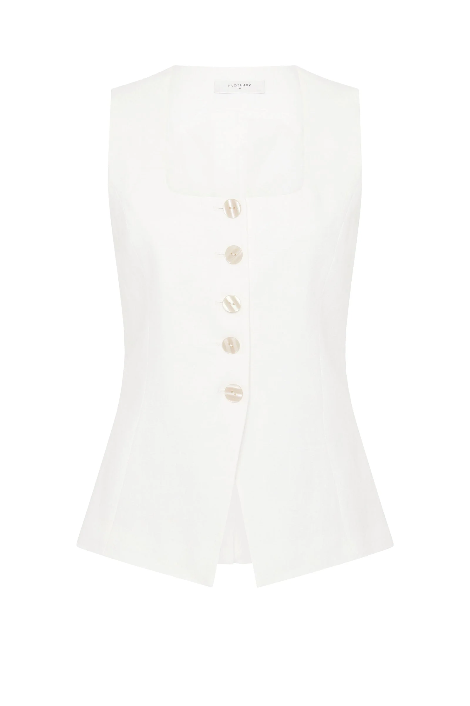 CLIO LINEN VEST - Image 7