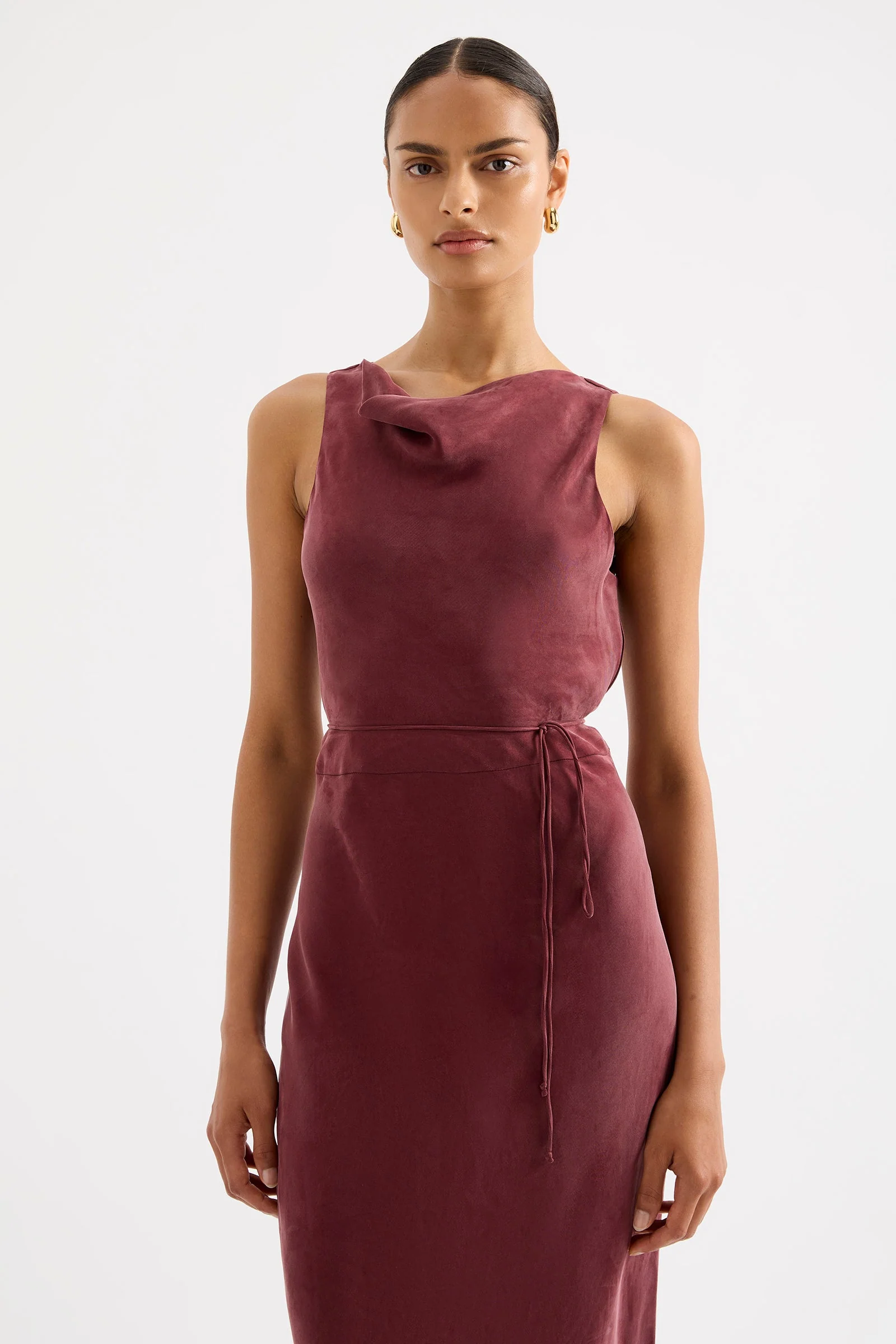 DEVIN TENCEL MAXI DRESS - Image 4