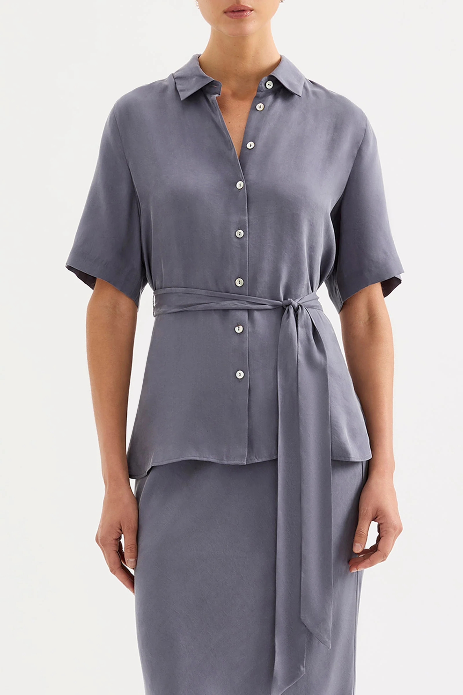 DEVIN TENCEL SHIRT - Image 2