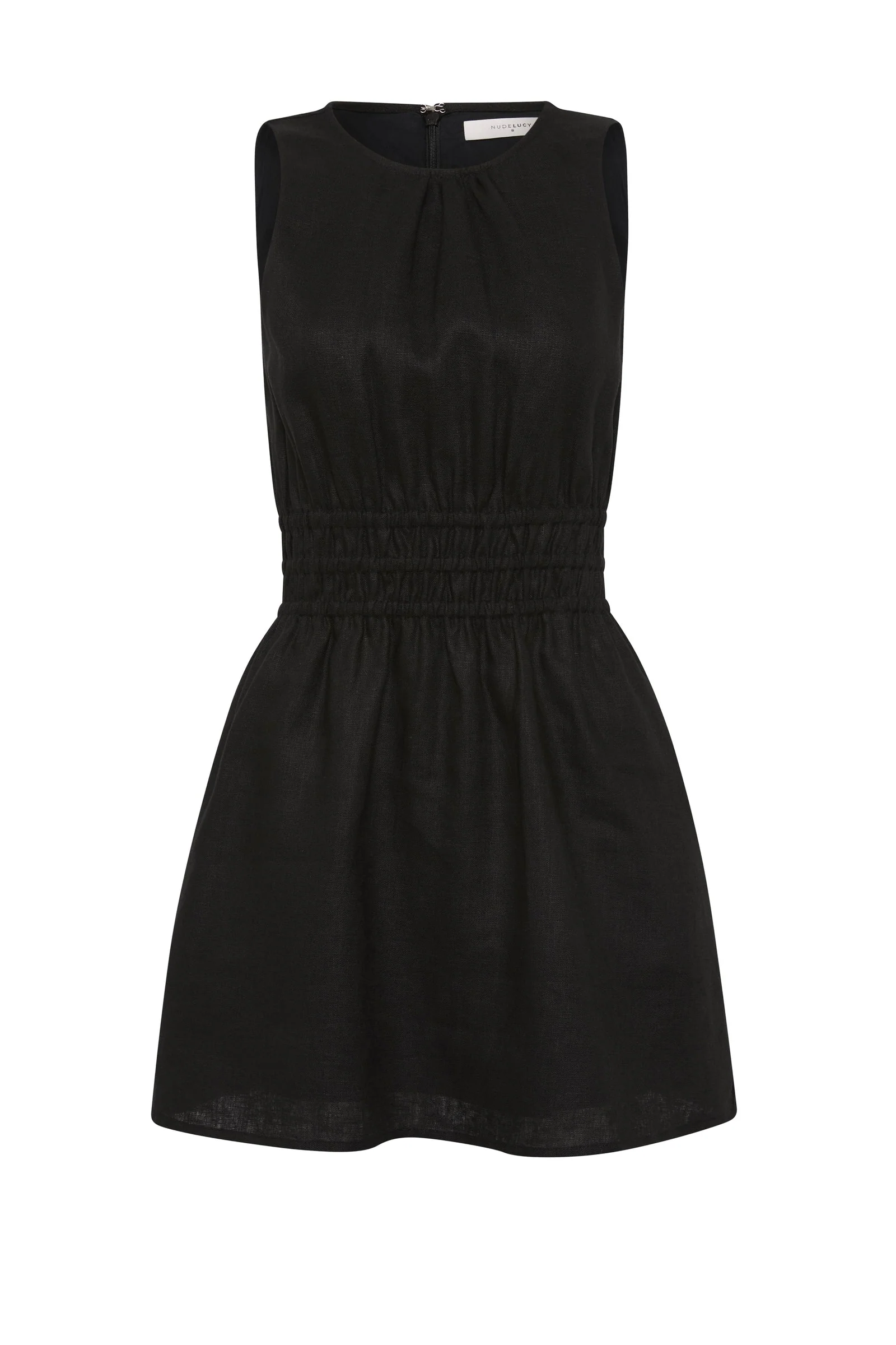 JAXSON LINEN MINI DRESS - Image 4
