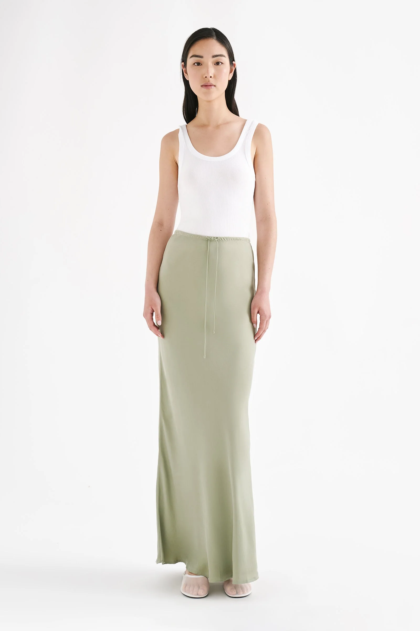 LEA CUPRO SKIRT - Image 6