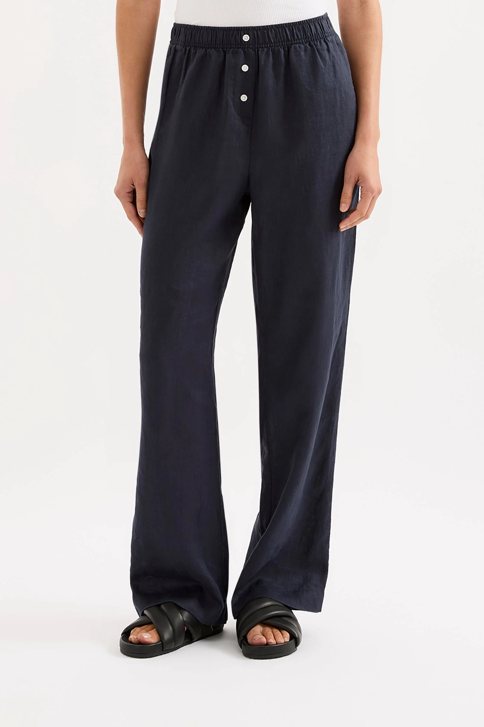 LOUNGE LINEN PANT - Image 2
