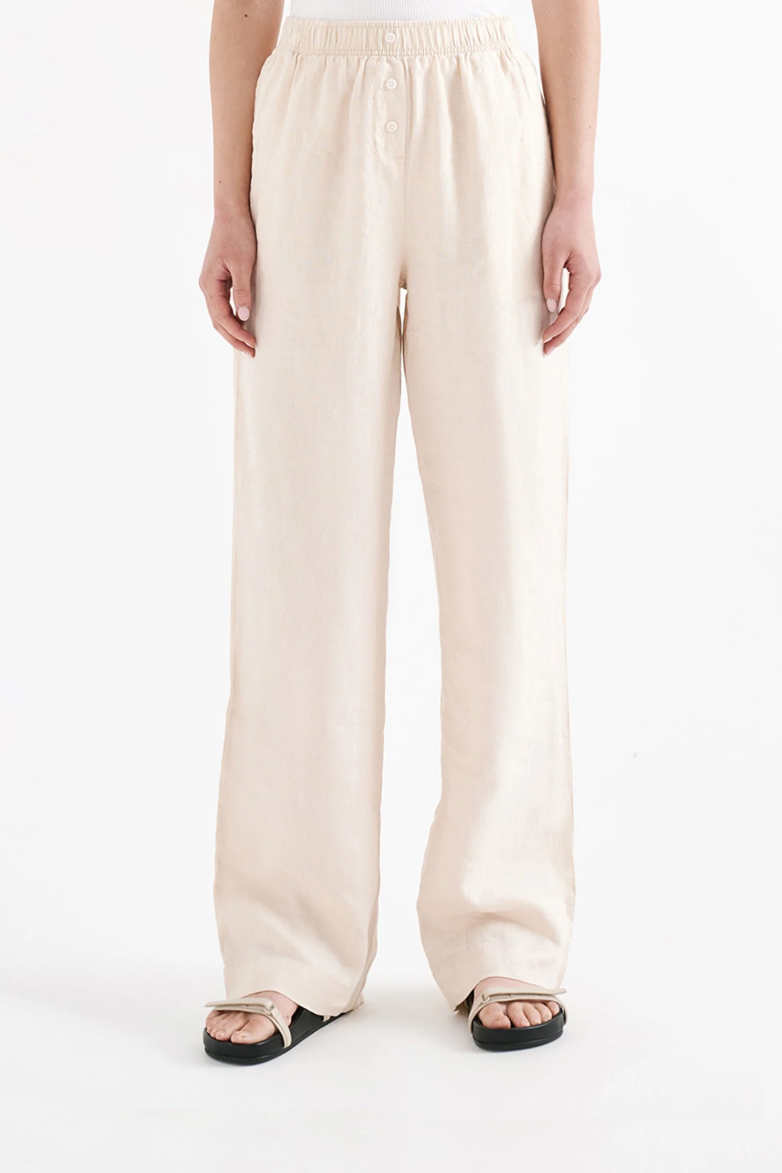 LOUNGE LINEN PANT - Image 4