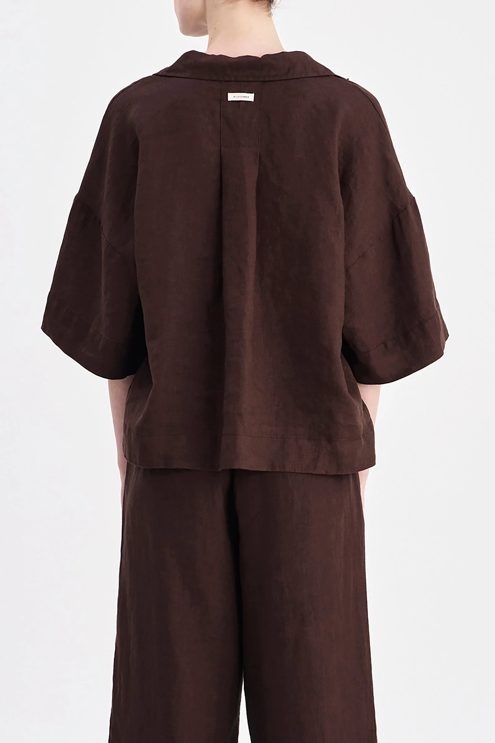 LOUNGE LINEN SHIRT - Image 4