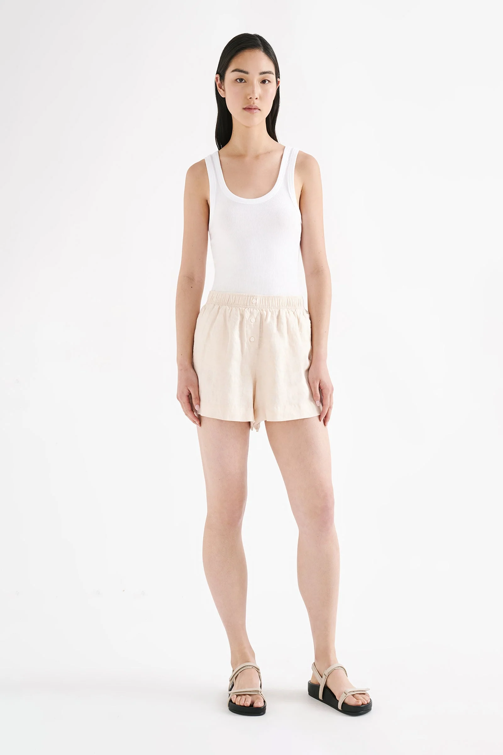 LOUNGE LINEN SHORT - Image 5