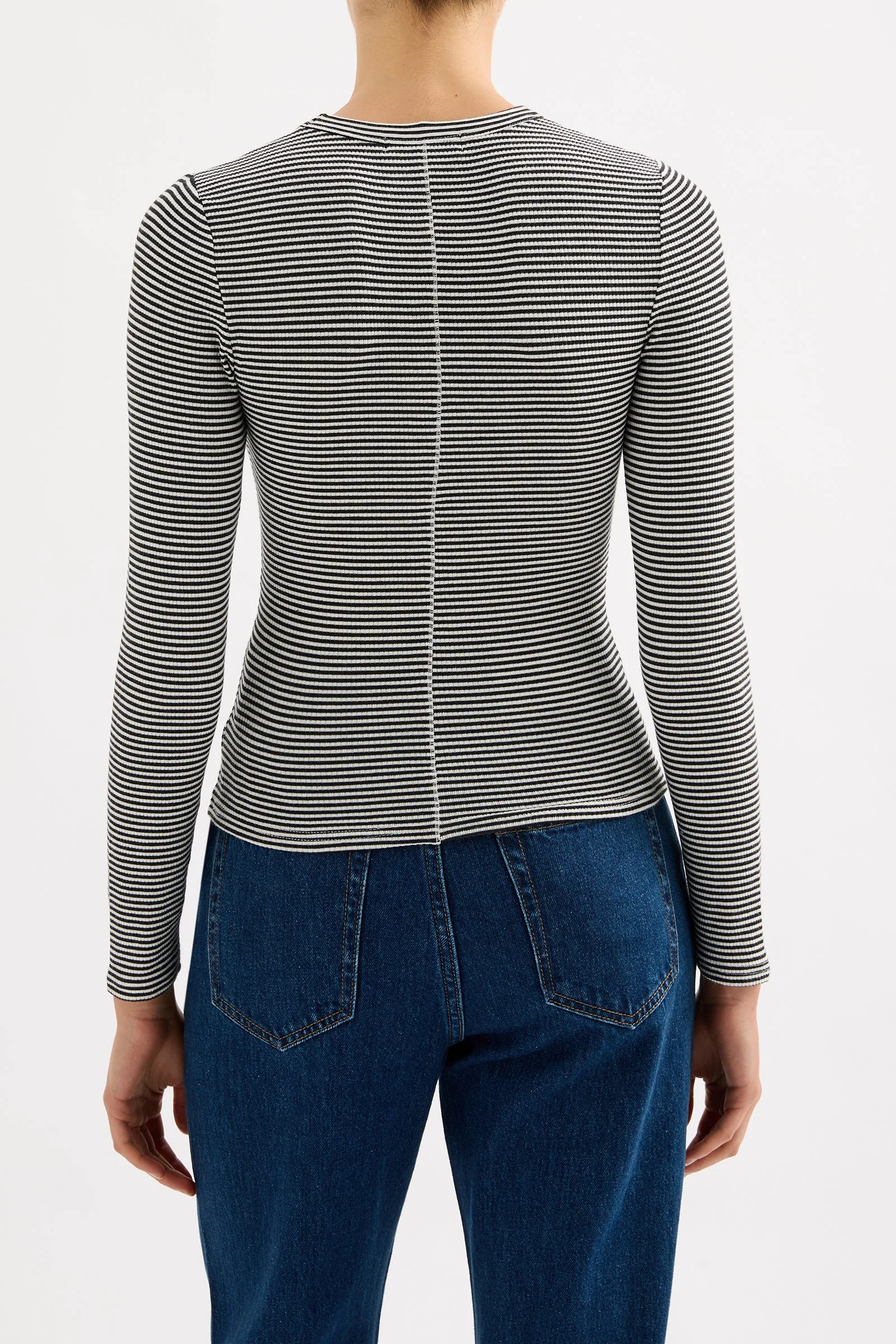 ORGANIC RIB LS TEE - Image 3