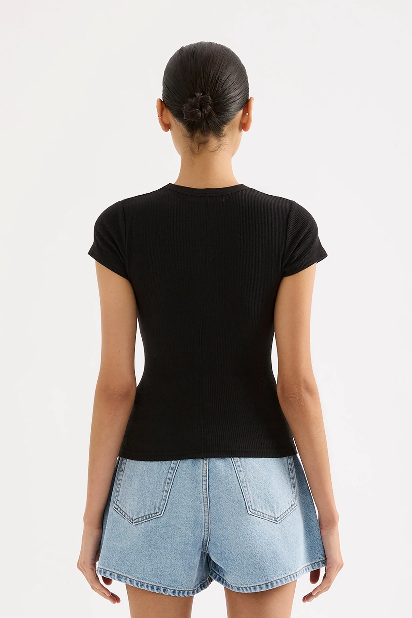 ORGANIC RIB SS TEE - Image 7