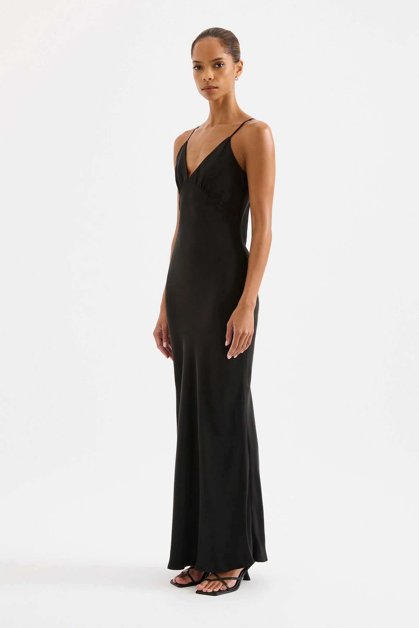 RIKA CUPRO SLIP DRESS - Image 2