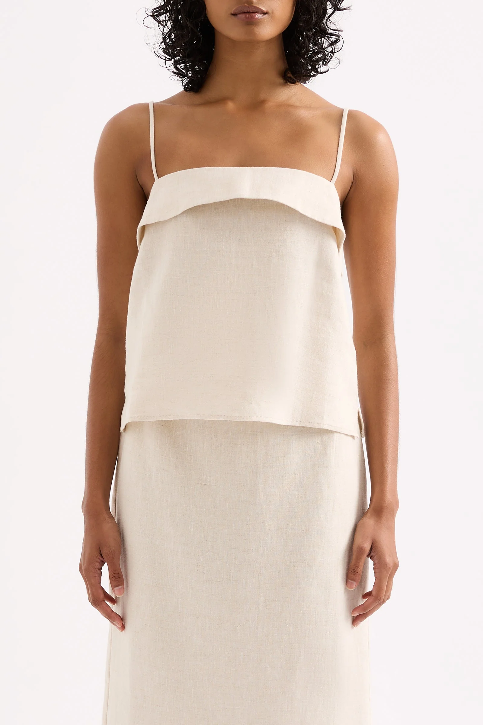 SADIE LINEN CAMI - Image 3