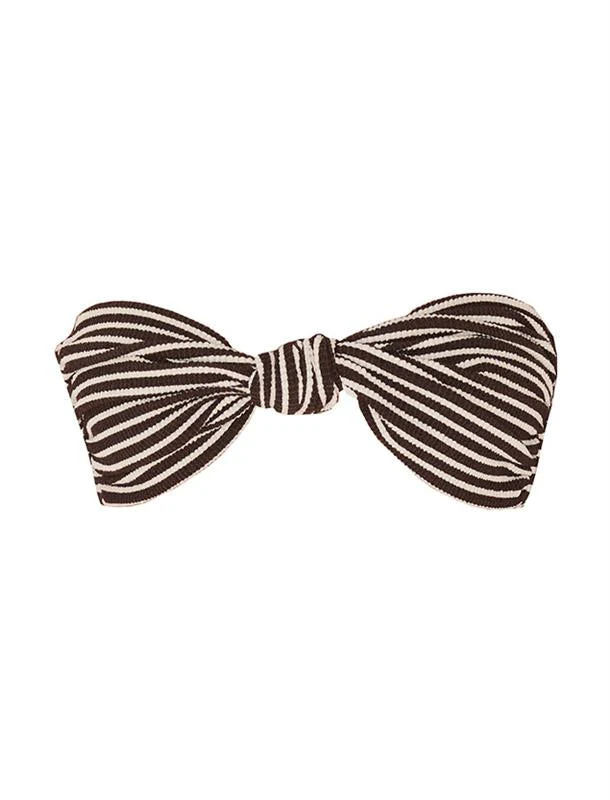 STRIPE CRINKLE BRALETTE - Image 9