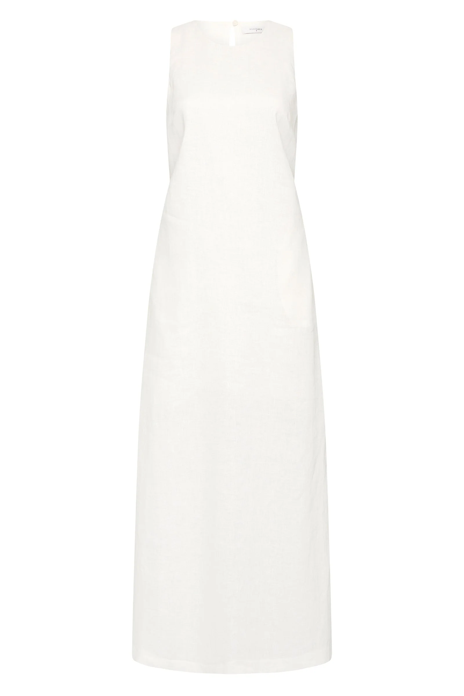 THILDA LINEN MAXI DRESS - Image 6