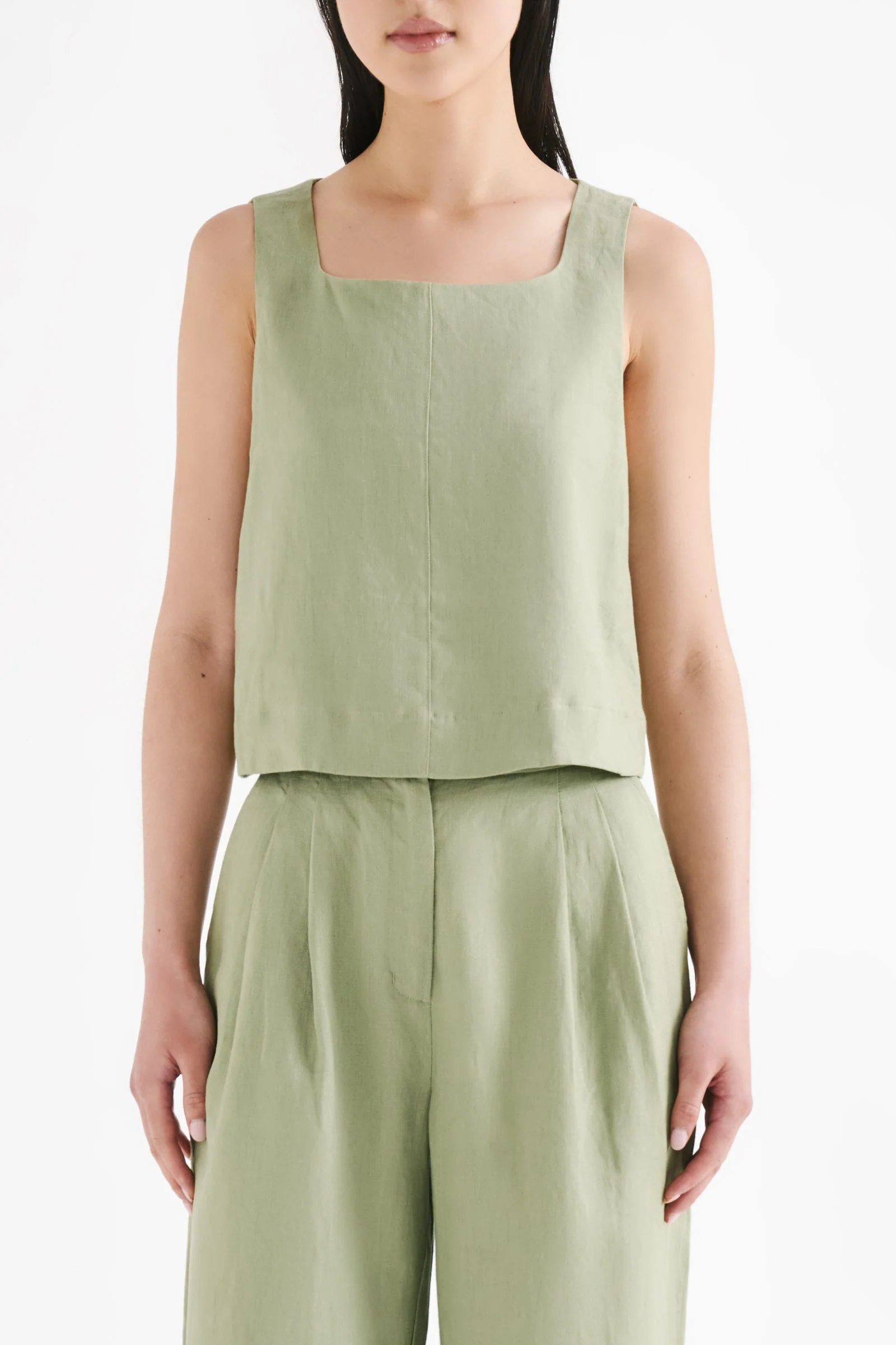 THILDA LINEN TOP - Image 2