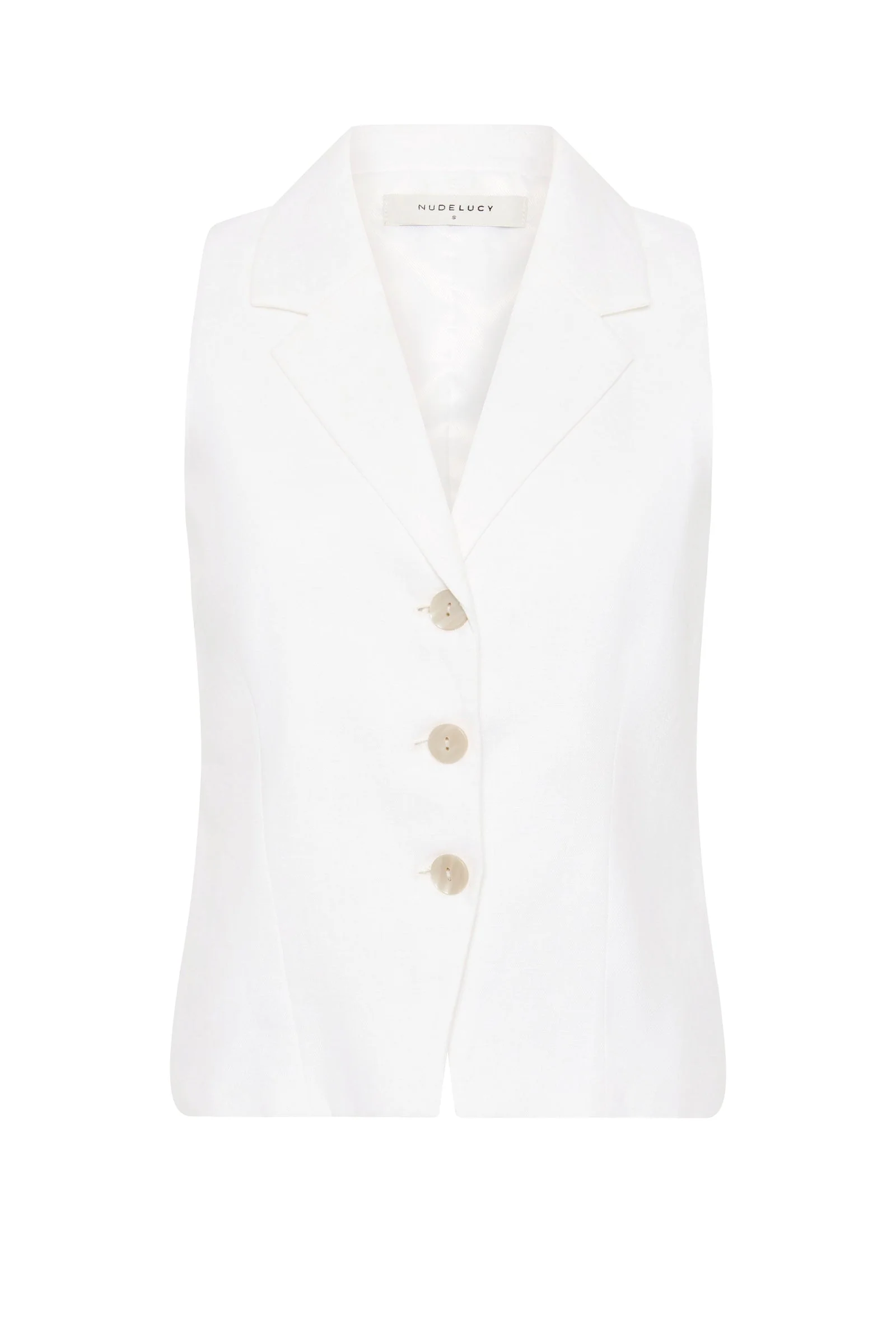 THILDA LINEN VEST - Image 5