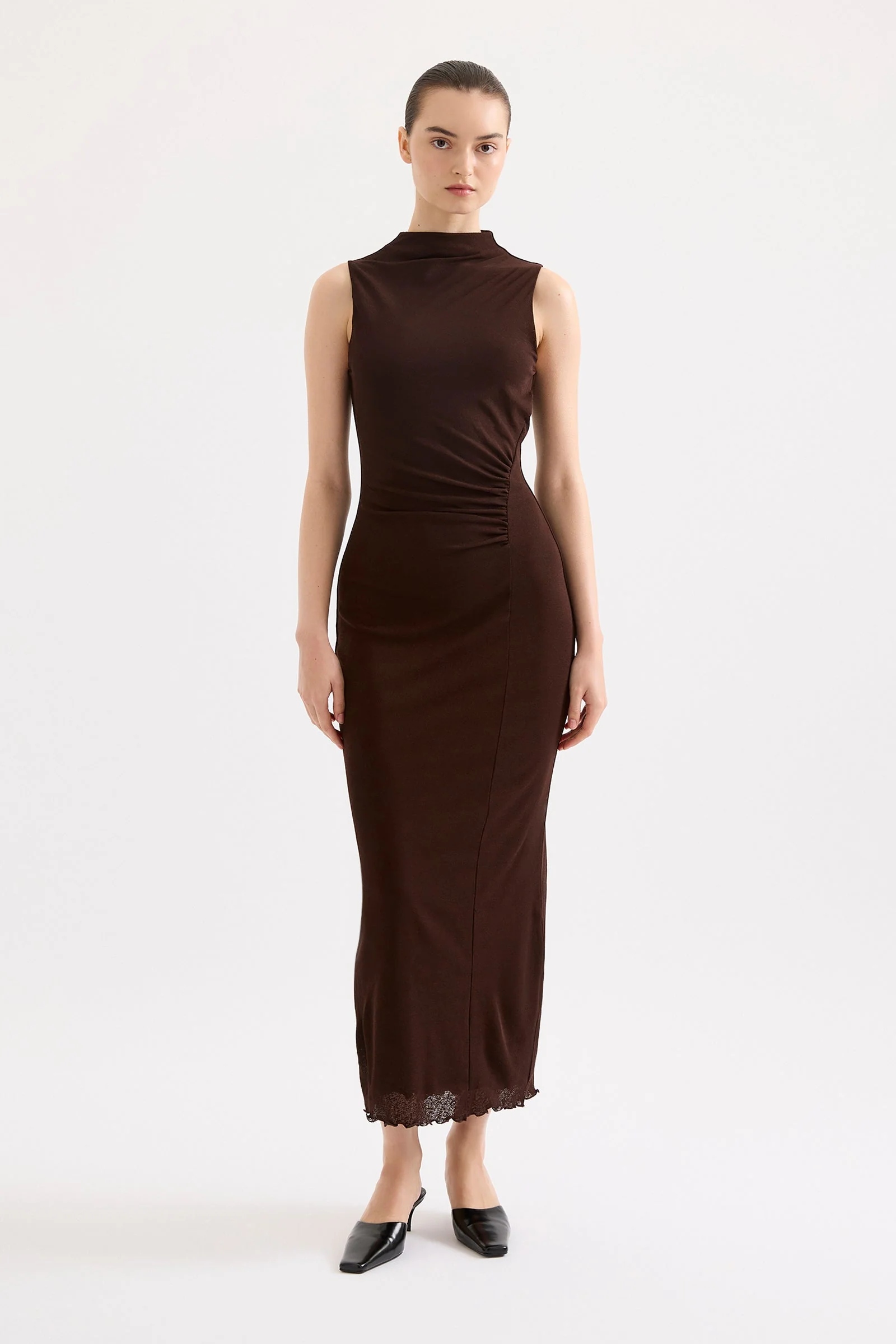 WINSTON MESH MAXI DRESS - Image 6