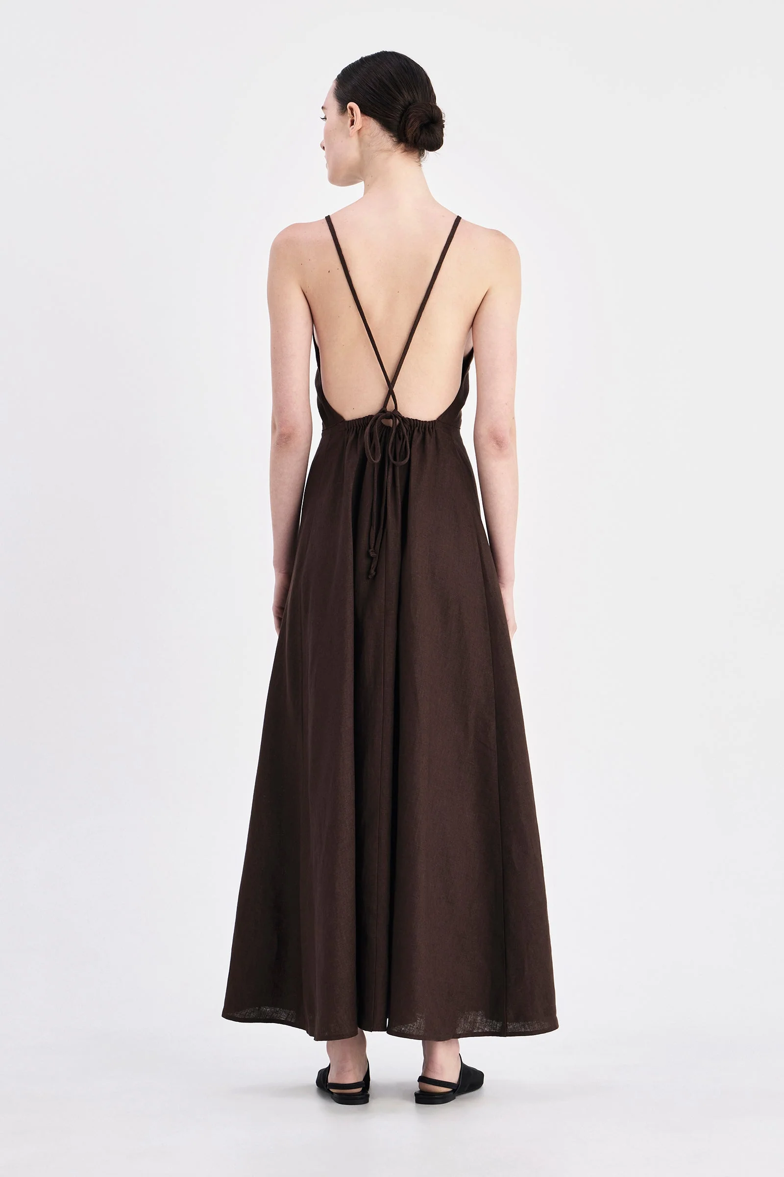 ZIBA LINEN MAXI DRESS - Image 9